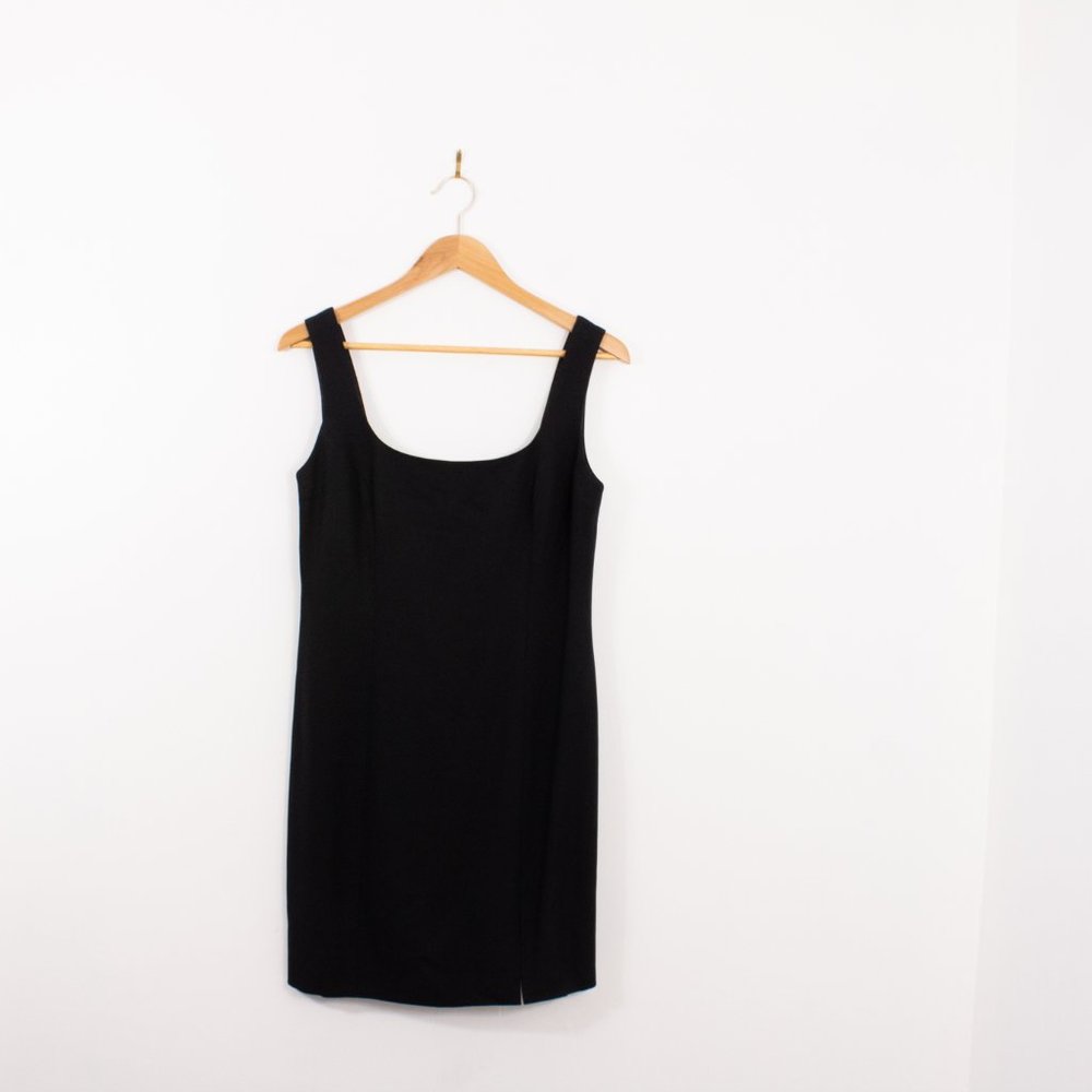 🇨🇦 Lida Baday Black Sleeveless Mini Dress Size 10